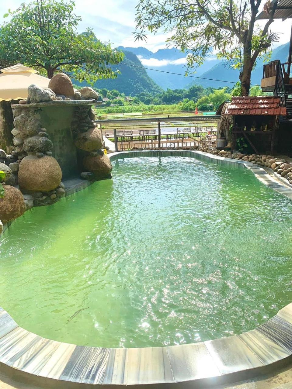 Green Homestay Mai Chau Mai Châu Exterior foto